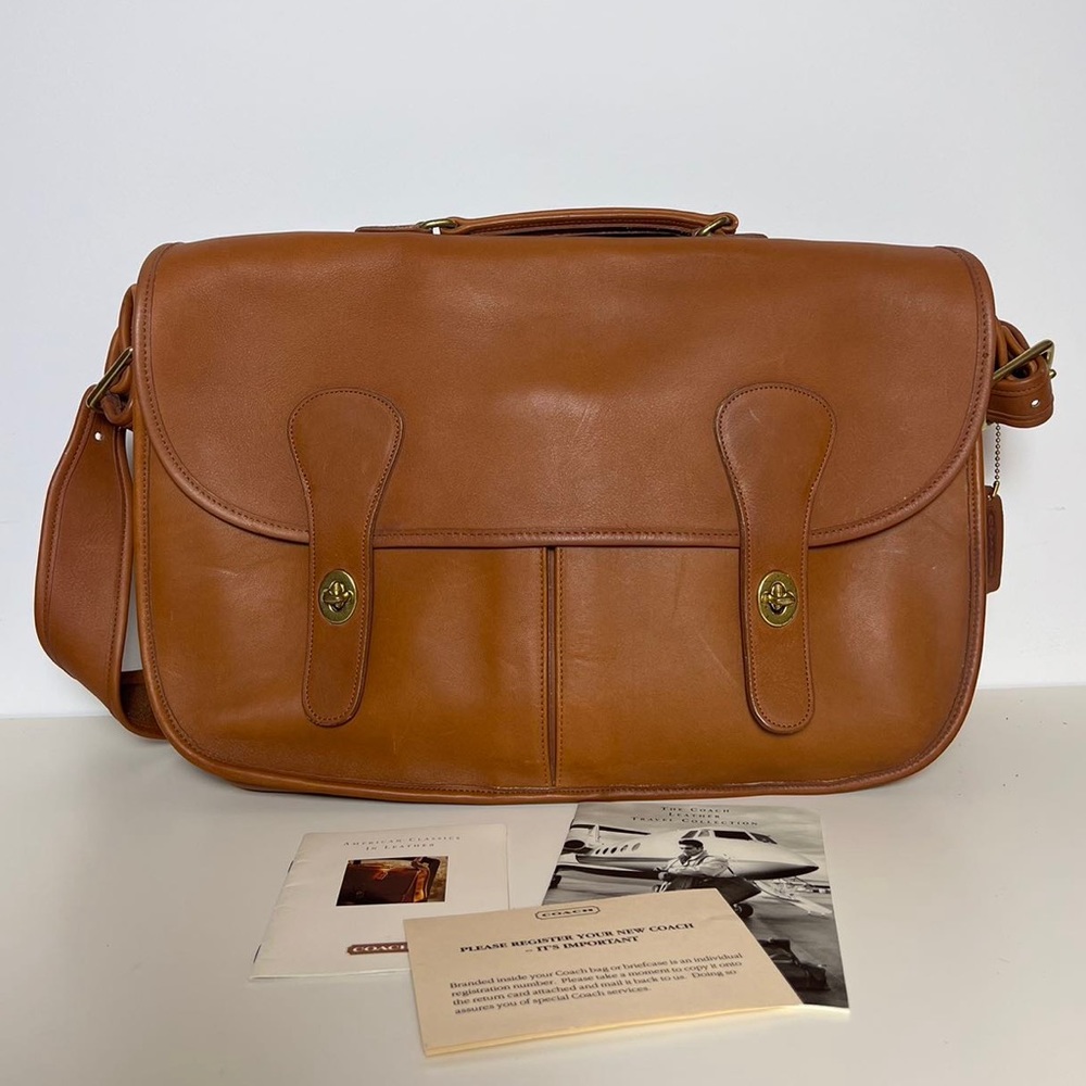 Vintage Coach 9800 Carrier Musette Unisex Messenger Bag